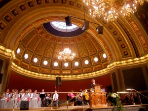 Official School Welcome Reception as part of orientation 