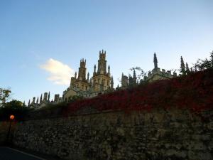 Christ College a cathedral at Oxford University 