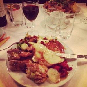 Thanksgiving Dinner in Uppsala, Sweden