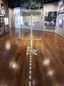  The 38th parallel, an imaginary line dividing the US and USSR zone (South and North Korea)