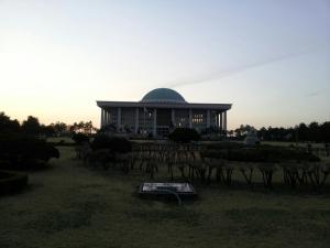 National Assembly, which we could see from Yeouido Park