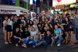 Many of the friends I made in Seoul