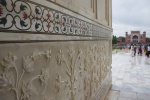 Taj Inlay and Ornamentation