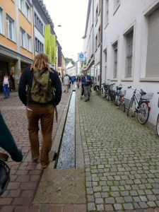 Bächle - watch your step!