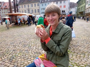 Bockwurst Delight in Münster Square