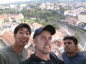 Last weekend, our program took us on our trip to Cesky Krumlov, a small town in the Southern Czech Republic. The town, which I swear was taken right out of a fairytale, was absolutely gorgeous. 