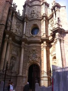 Detailed entrance to the main worship area of the cathedral