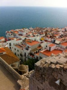 This is the village within the castle walls