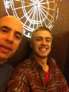 I was super happy to spend a day with this guy on his business trip. Thank you Teradata for sending my father to Prague!