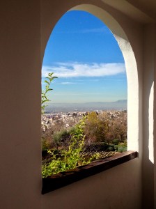 A view from the Alhambra in Granada