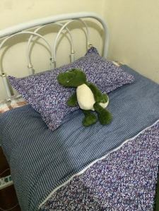 A bed I'll call my own for the next 4 months