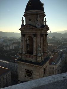 Picture of the bell tower once you reach the top of the Basilica