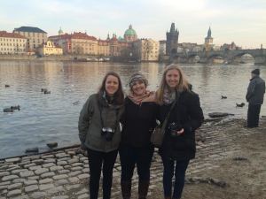 My UR friends and I exploring Prague