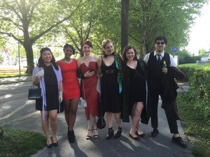 It was so fun to dress up for the night and go out for something special!