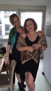 I dressed up in 1920’s style, and my friend Maeve dressed up as a Titanic passenger… I wonder if the party organizers ever questioned having a party entitled “titanic” on a boat?