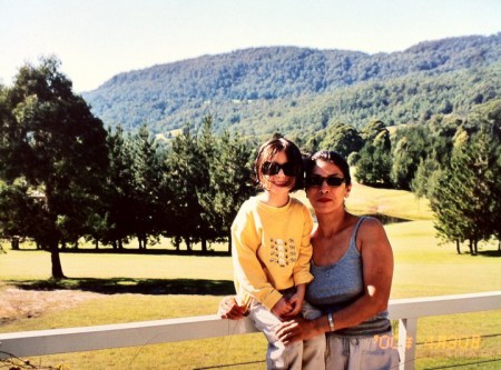 #TBT My mom and I in the Australian countryside. I'm excited to revisit some of my childhood memories!