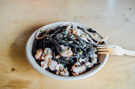 Fresh Pasta in a farmer's market