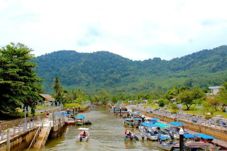 To get to Tioman, we took a three hour bus ride to the coast of Malaysia, followed by a two hour ferry ride to the island.