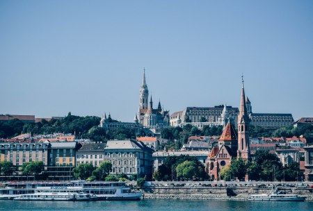 Beautiful Budapest riverside