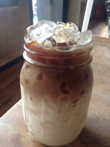 I had an iced latte. Now I'm just missing the pumpkin spice.