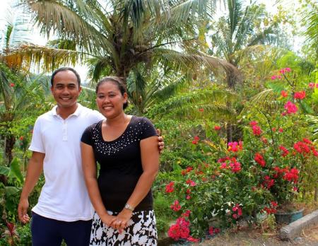 There, we did the Mayong Village Track, led by a man named Artana and his wife, Ria.