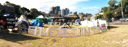 This image isn't mine; it's from Wikipedia. But I really like it because it shows the proximity of Redfern to the rest of the city, and shows the appeal of the neighborhood for gentrification. Also -- see that ugly brick building with the weird windows in the background? That's Urbanest Cleveland Street.