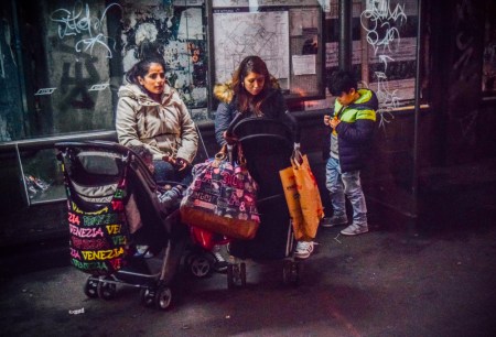 Bus station in Via Padova