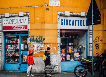 Street of via padova