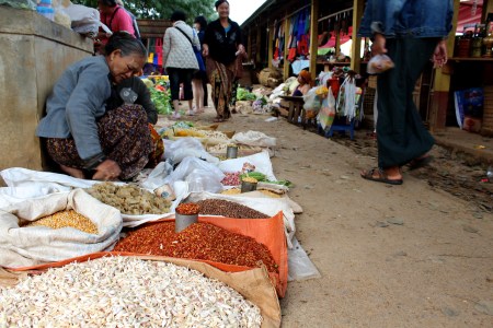 My friends and I rented a boat one day and set out to see the floating villages, markets, and craft/ specialty shops. One of the specialty shops we stopped at specialised in making handmade scarfs, blankets, and various garments. I was blown away when I learned it took two months to make one handmade scarf. Insane! 