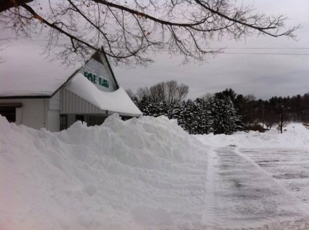 My current situation: the farm post-snow