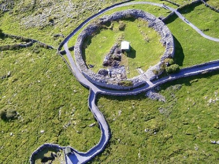 Caherconnell, the original Irish passive-aggressive “Stay off my lawn” sign.