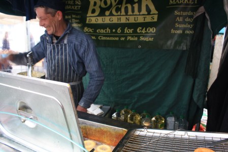 We also took a visit to the local market, which incidentally means a trip to the celebrated doughnut stand. If you go to Galway, go to this doughnut stand.