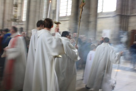 This Notre Dame is built in the French Gothic style much like the one in Paris, and it was by far my favorite cathedral to study in art history. I sometimes forget that these monuments still hold ceremonies in them. Lily, Holly, and I were able to catch the tail end of a Palm Sunday service in the cathedral and watch the mystifying procession.